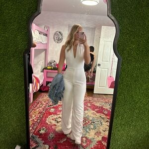 Elegant White Jumpsuit from Lulus